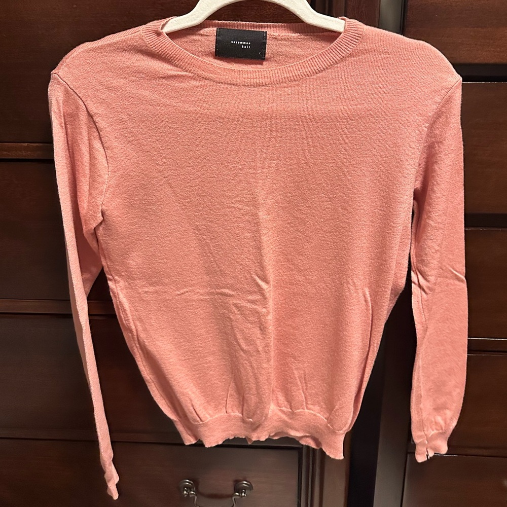 Uncommon Knit Peach Pullover